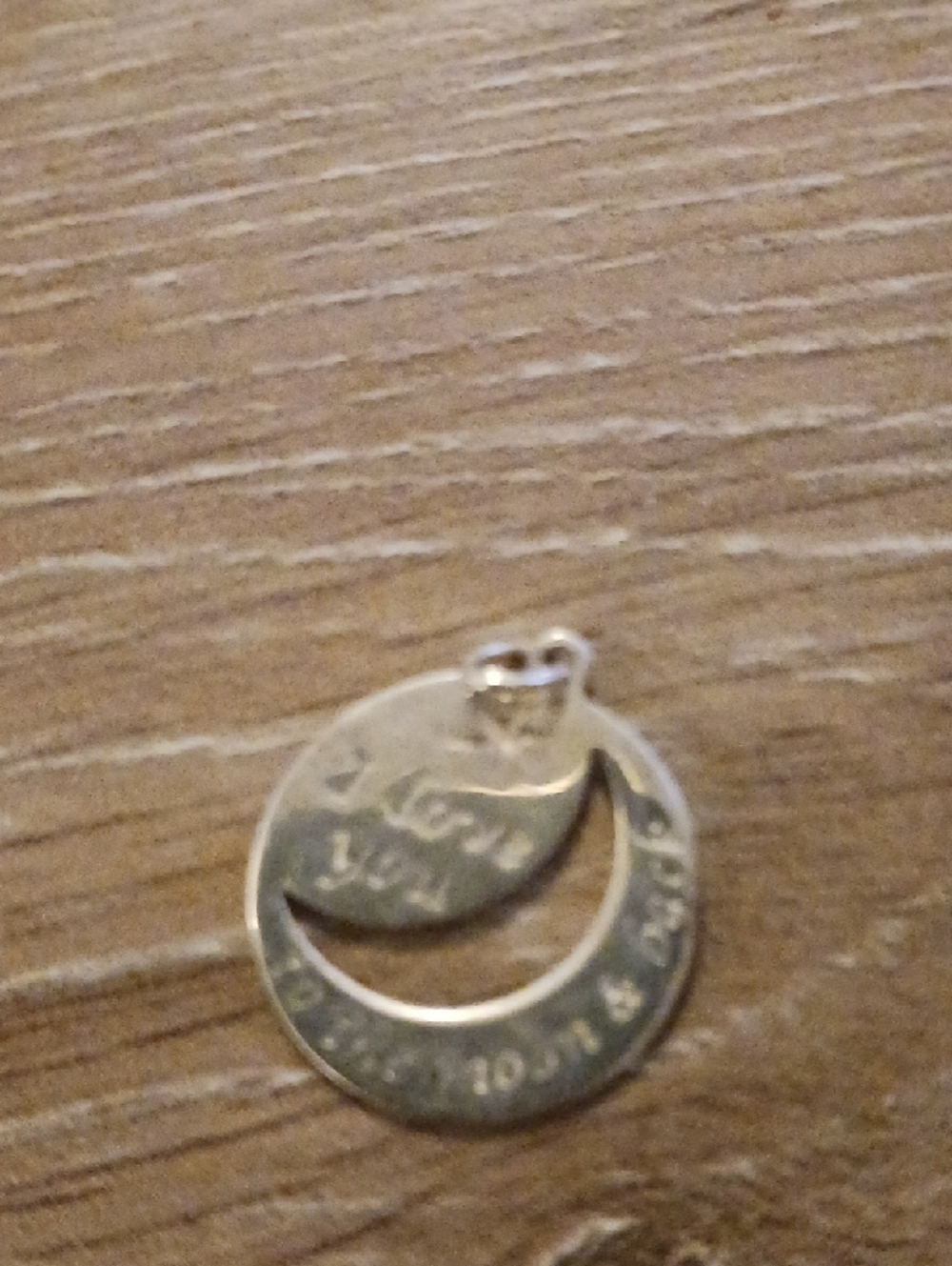 I Love You To The Moon And Back- Silver
